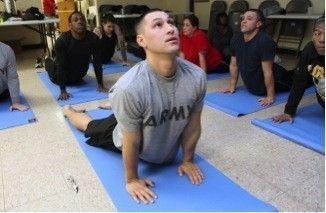 Yoga helps war veterans with post-traumatic stress disorder